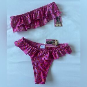 Strawberry milk mob bikini with tags